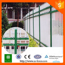 China supply stainless steel fence/machine palisade fencing for sale